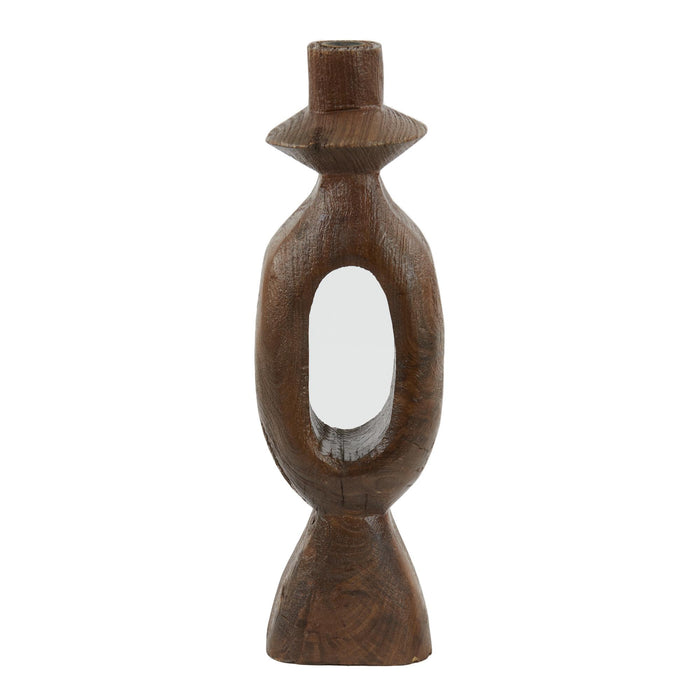 Light & Living Kandelaar Django - Donkerbruin - 14x14x50cm