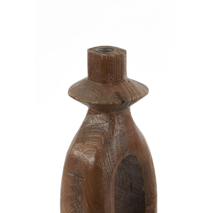 Light & Living Kandelaar Django - Donkerbruin - 14x14x50cm