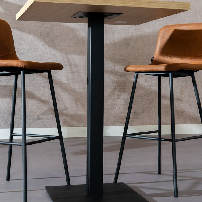 Bronx71 Bartafel Nils melamine eiken 80 x 80 x 109 cm