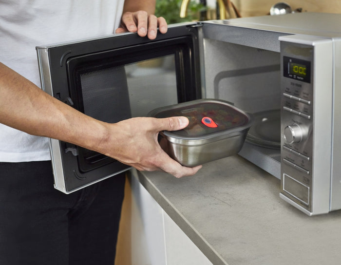 Black+Blum RVS Lunchbox - Geschikt voor Magnetron - 600ml