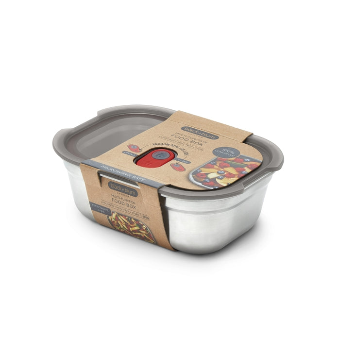 Black+Blum RVS Lunchbox - Geschikt voor Magnetron - 600ml
