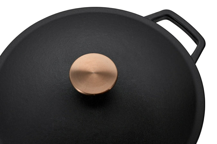 Buccan - Hamersley - Gietijzeren braadpan 24cm - Zwart