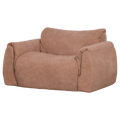 WOOOD Baggy Loveseat - Geweven Chenille - Oudroze - 81x138x101