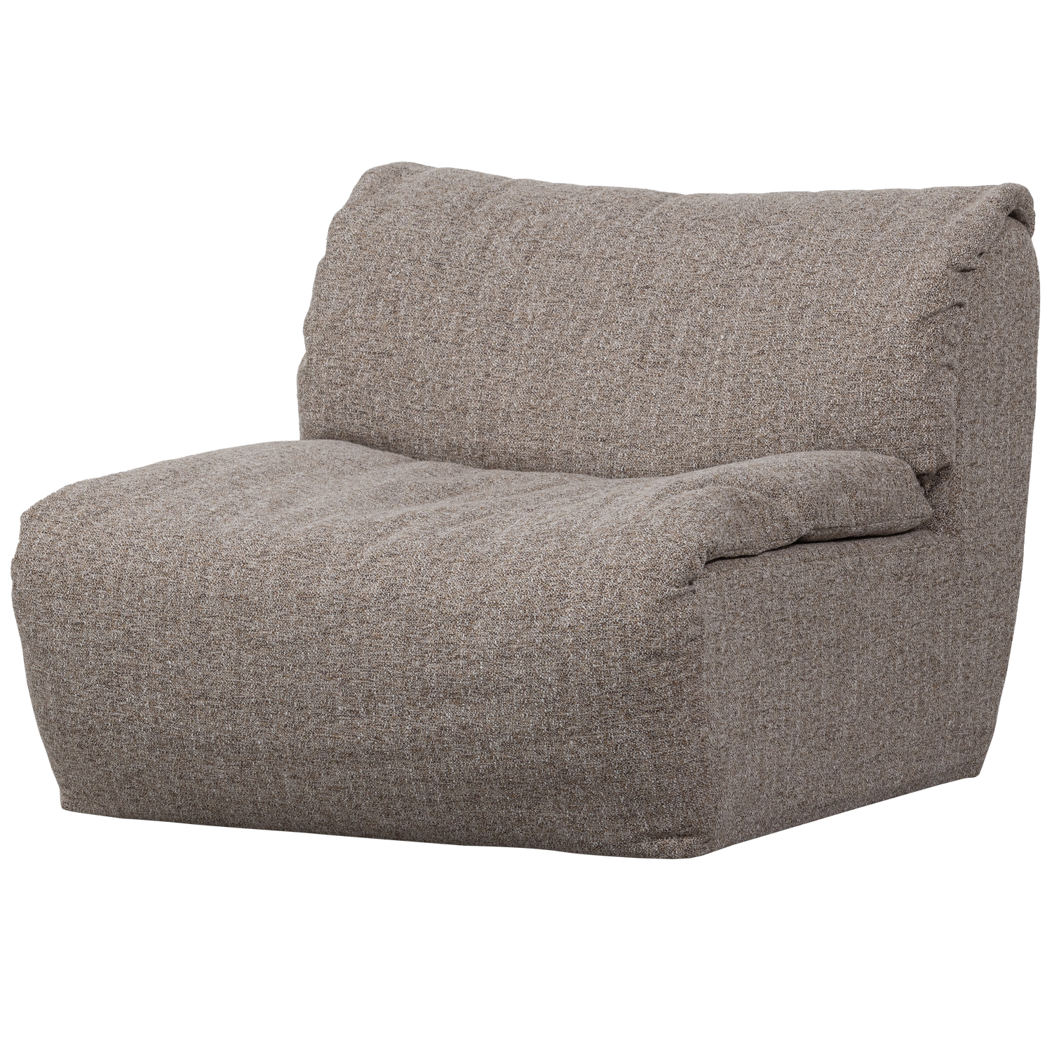 WOOOD Baggy 1-Zits Element - Bruin Melange - Geweven Stof  - 81x91x101