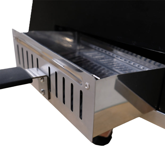 Buitenkado Pizzaoven Grijs - 69x40x44cm - Houtgestookt