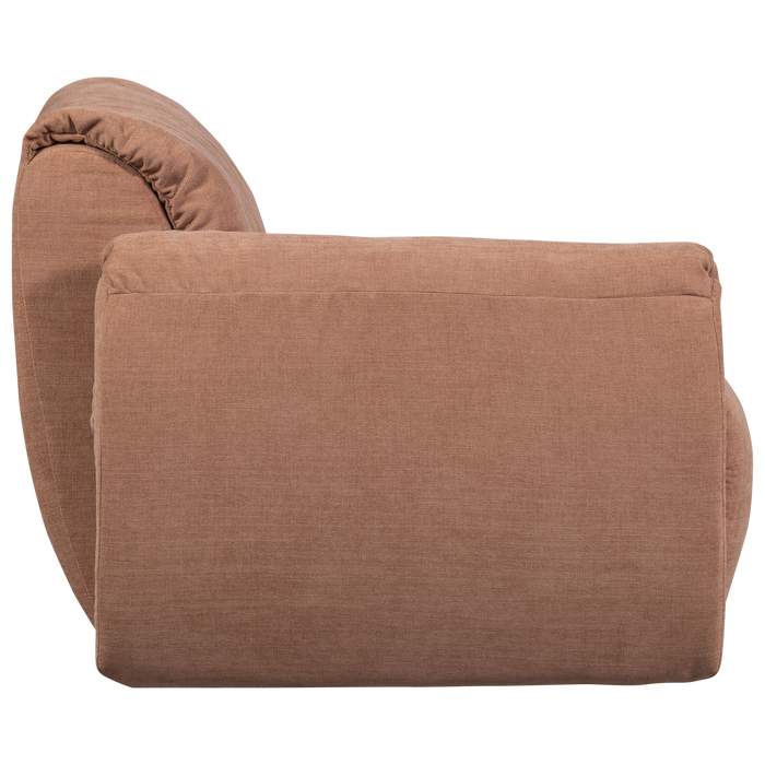 WOOOD Baggy 1-Zits Met Arm Links - Geweven Chenille - Oudroze