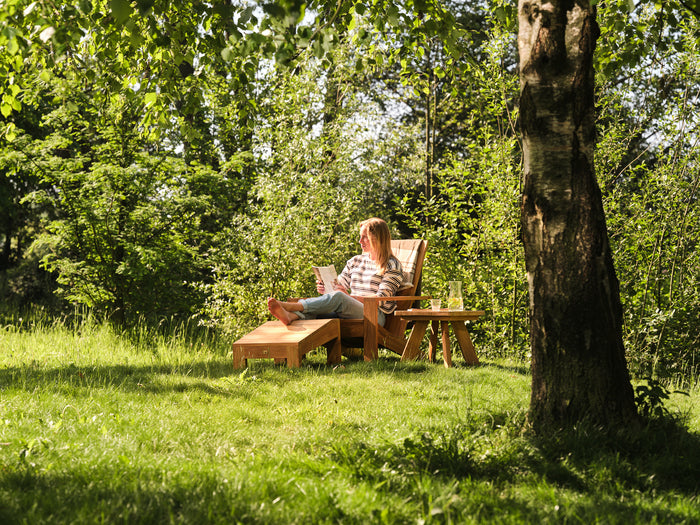 Chill-Dept. - Grizzly Teakhout Bijzettafel