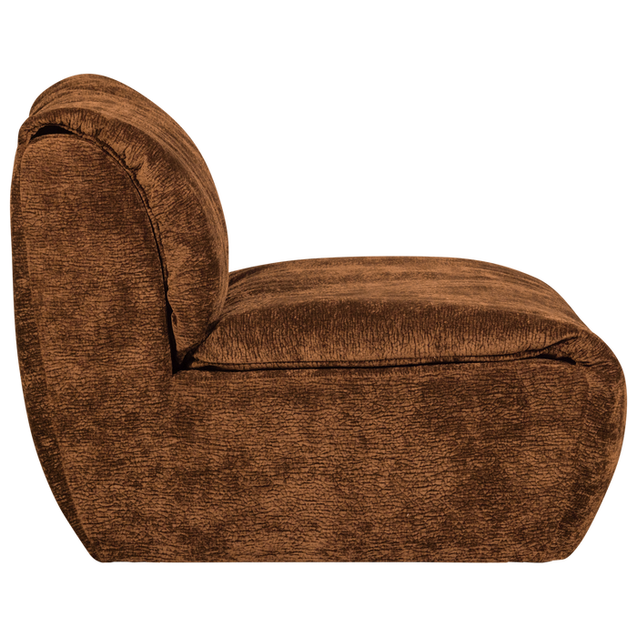 WOOOD Baggy 1-Zits Element - Middenbruin - 3D Chenille - 81x91x101