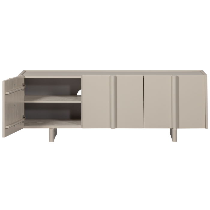 WOOOD Basu Tv-meubel Grenenhout B 152 cm - Dust