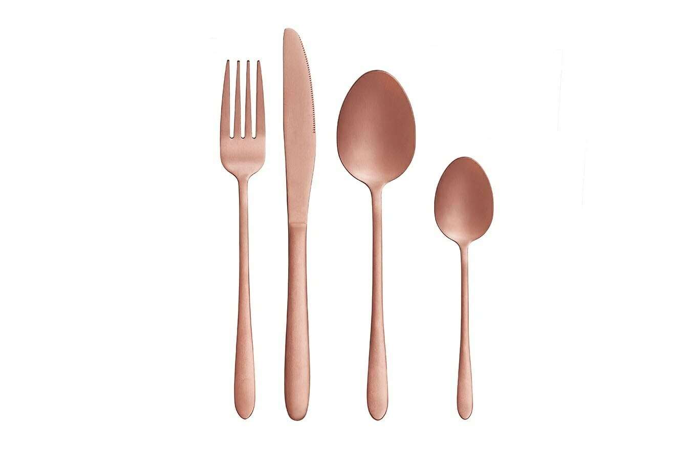 Buccan - Bestekset - London - 24 delig - Rosegoud