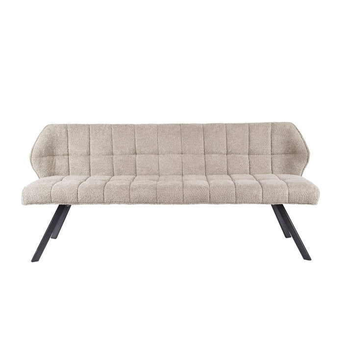 Giga Meubel - Eetkamerbank 2,5-Zits - Zand - 180x59x84cm - Raster