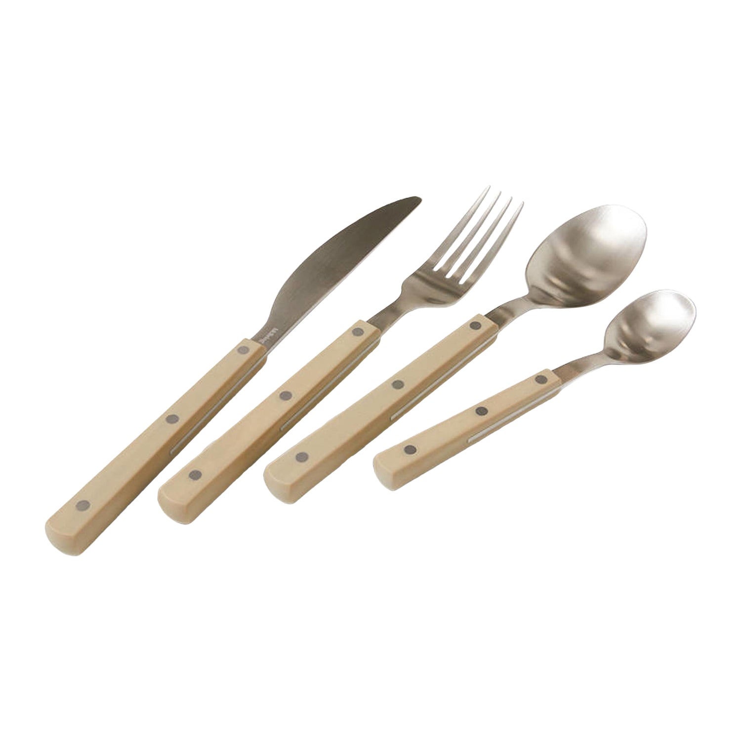 HKliving 70's Bestekset 16-delig - Olive