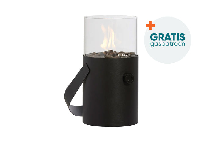 Cosiscoop black - Original - gaslantaarn met gaspatroon