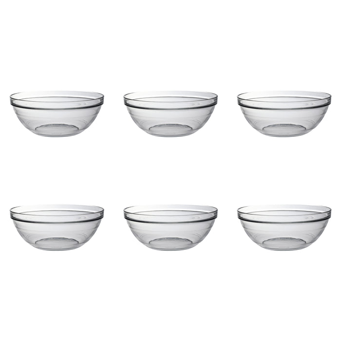 Duralex Schaal Lys 23 cm 2.4 l Transparant Hardglas 6 stuks