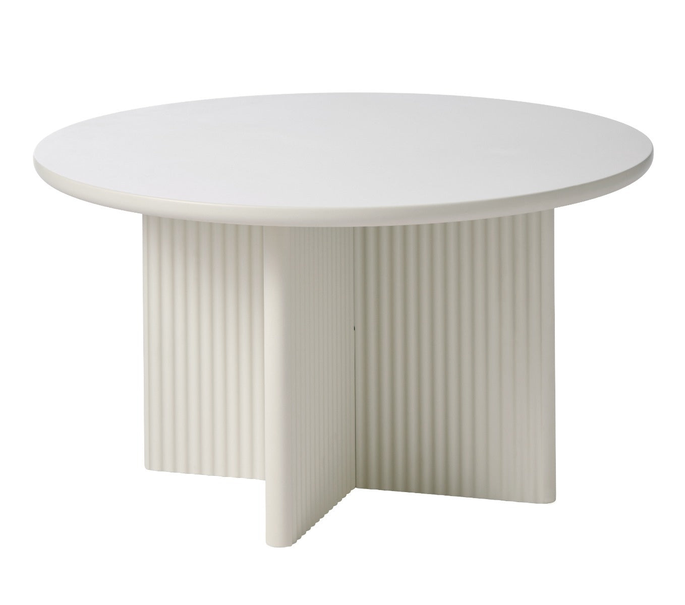 Giga Living - Salontafel Rond Naturel Hout - 80x80x38cm - Salvator