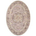 Heritaged Buitenkleed ovaal Vintage - Valenca Fino paars|roze - 80x150