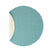 Tapeso Rond Buitenkleed effen - Flip turquoise - 160 cm