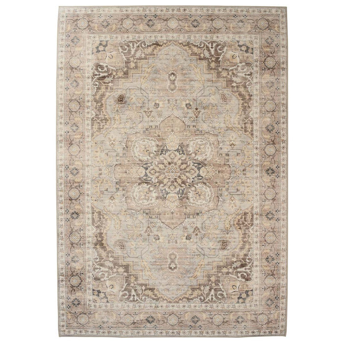 Heritaged Vintage buitenkleed - Valenca Fino lichtgrijs|beige - 80x150