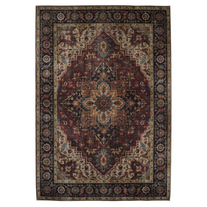 Heritaged Vintage buitenkleed - Valenca Brio rood - 80x150 cm