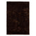 Tapeso Hoogpolig vloerkleed velvet - Posh donkerbruin - 160x230 cm