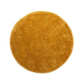 Tapeso Rond hoogpolig vloerkleed velvet - Posh goud - 160 cm