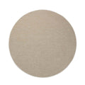 Tapeso Rond vloerkleed Lush - crème - 100 cm