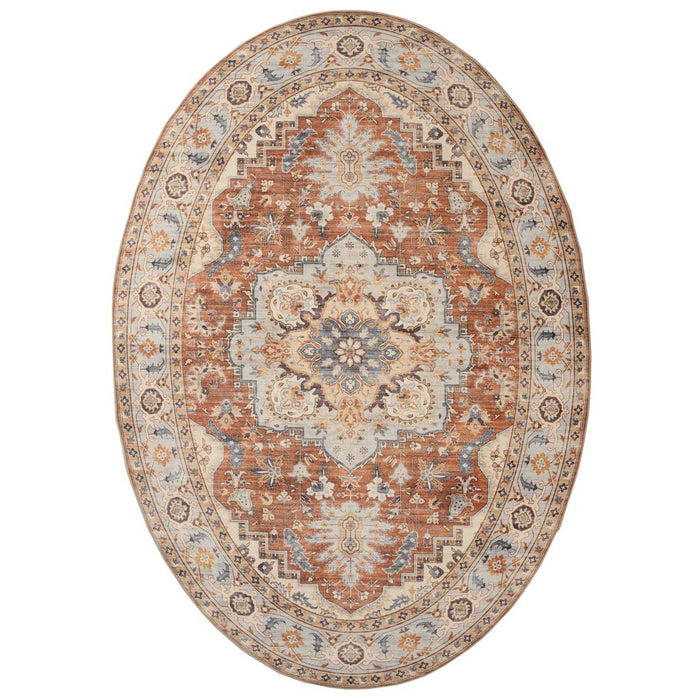 Heritaged Buitenkleed ovaal Vintage - Valenca Fino terracotta -
