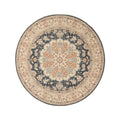 Heritaged Rond Vintage buitenkleed - Valenca Nova goud|blauw - 115 cm