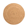 Boho&me Jute vloerkleed rond - Boho &amp; me - naturel - 80 cm