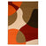 Tapeso Abstract vloerkleed - Ease Nova terra - 160x230 cm