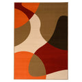 Tapeso Abstract vloerkleed - Ease Nova terra - 160x230 cm