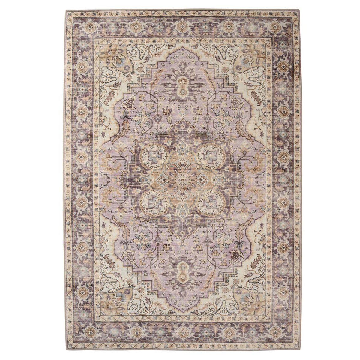 Heritaged Vintage buitenkleed - Valenca Fino paars|roze - 230x330 cm