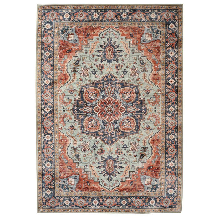 Heritaged Vintage buitenkleed - Valenca Fino groen|blauw - 200x290 cm