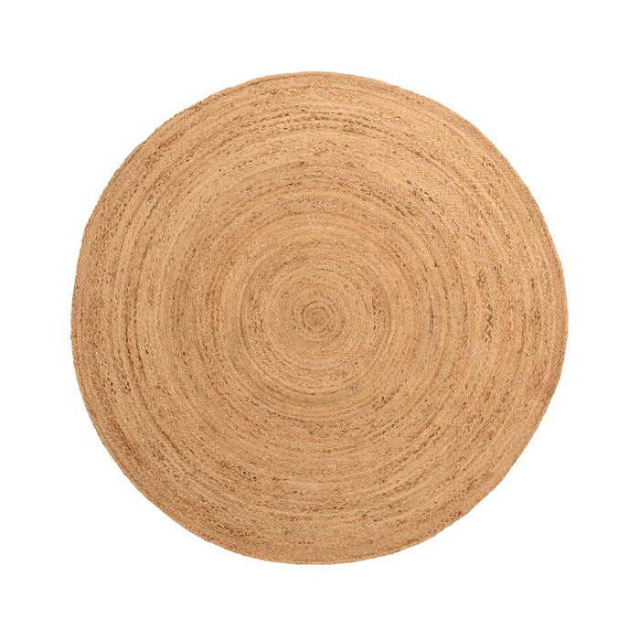 Boho&me Jute vloerkleed rond - Boho &amp; me - naturel - 200 cm
