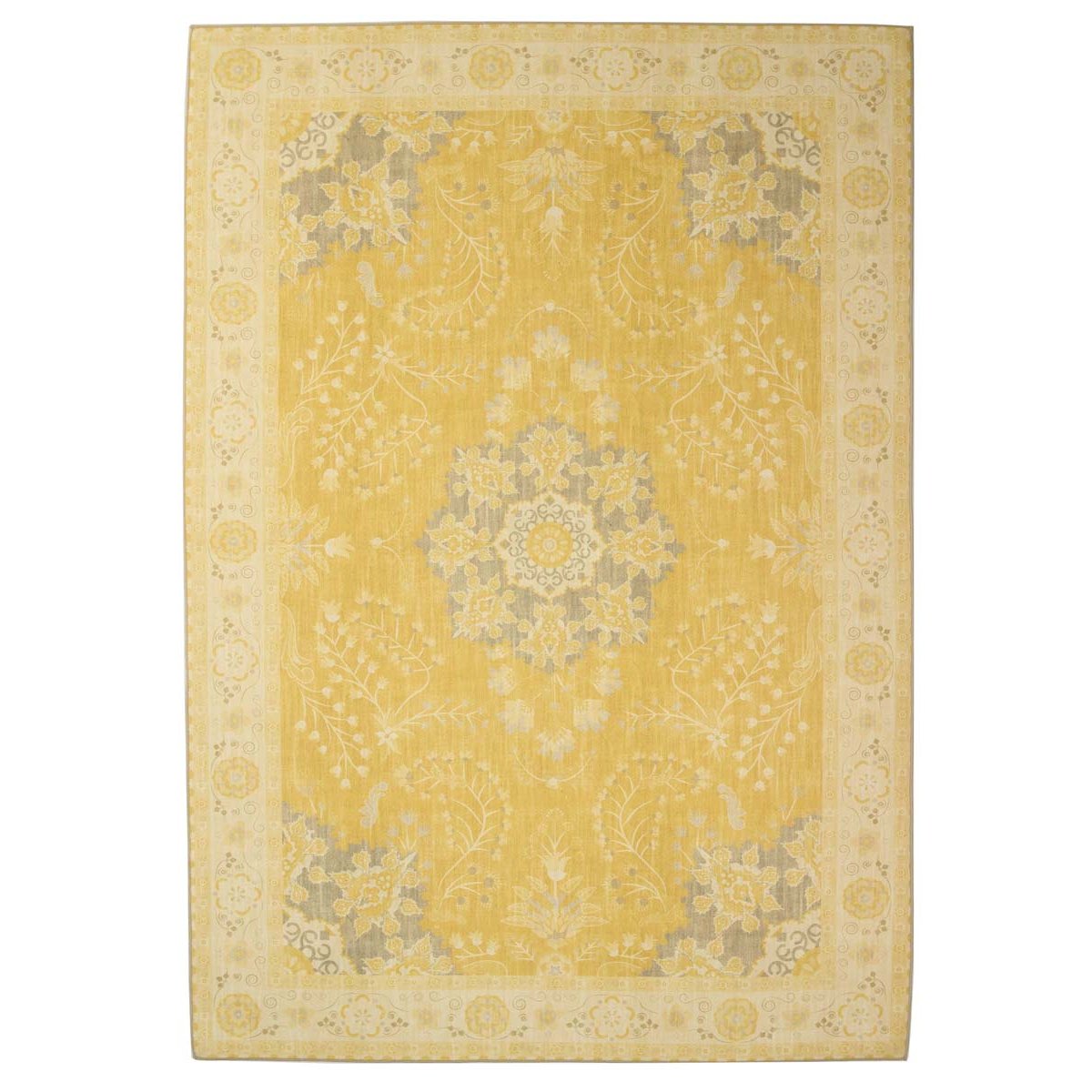 Heritaged Vintage buitenkleed - Valenca Luna geel - 200x290 cm