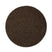 Tapeso Rond vloerkleed Lush - bruin - 100 cm