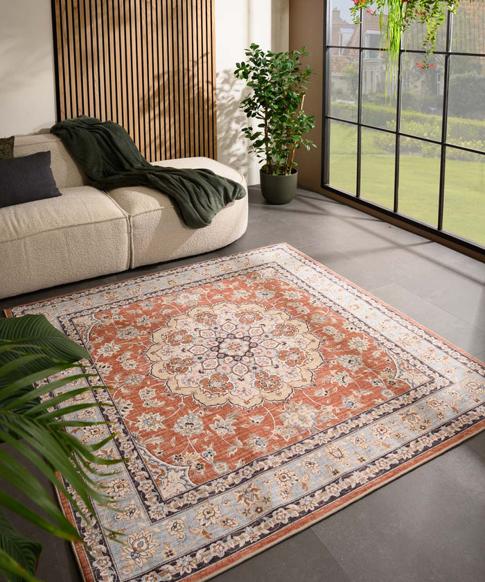 Heritaged Buitenkleed vierkant Vintage - Valenca Nova terracotta -