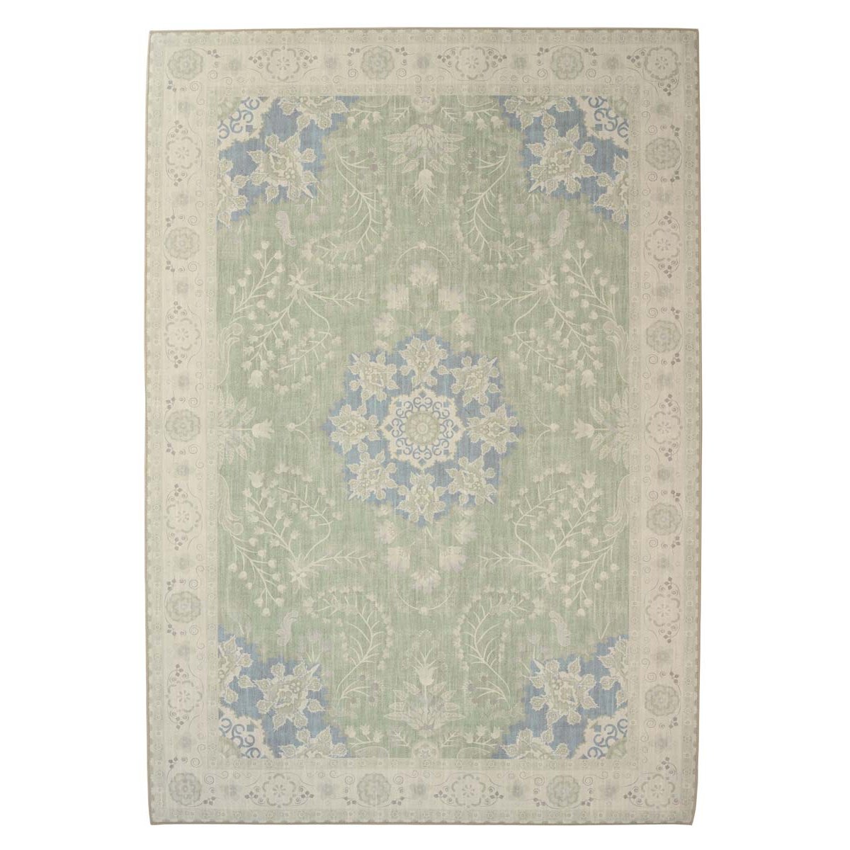 Heritaged Vintage buitenkleed - Valenca Luna saliegroen - 120x160 cm