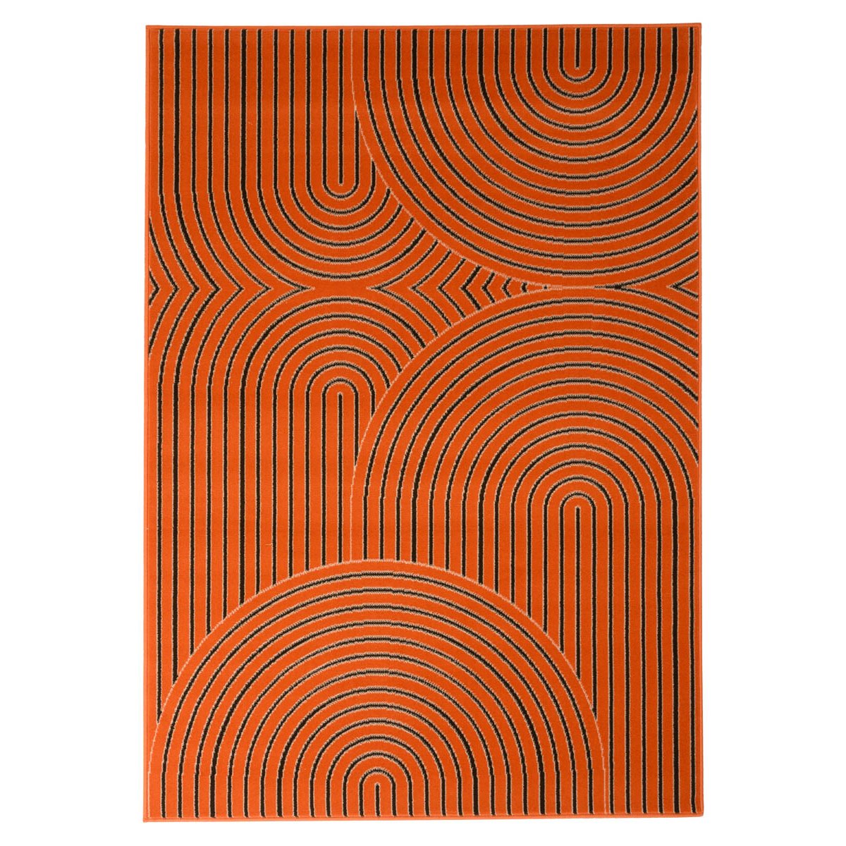 Tapeso Japandi vloerkleed - Ease Akira terra - 160x230 cm