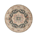 Heritaged Rond Vintage buitenkleed - Valenca Fino groen|rood - 160 cm