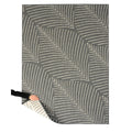 Tapeso Buitenkleed bladeren - Flip Leaf grijs - 160x220 cm