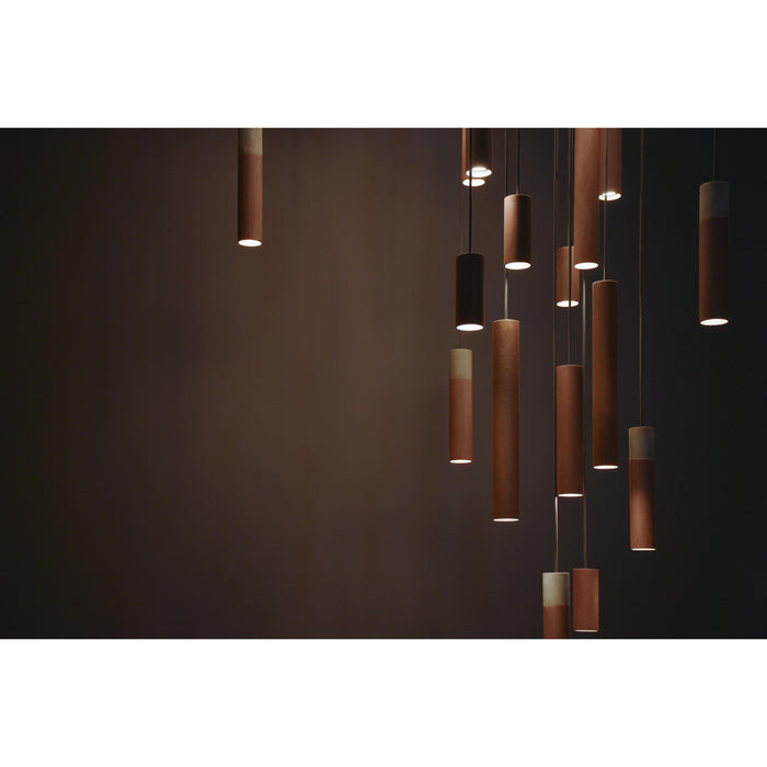 Graypants Roest Vertical 45 hanglamp Rust