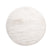 Tapeso Fluffy vloerkleed rond - Comfy Deluxe wit - 160 cm