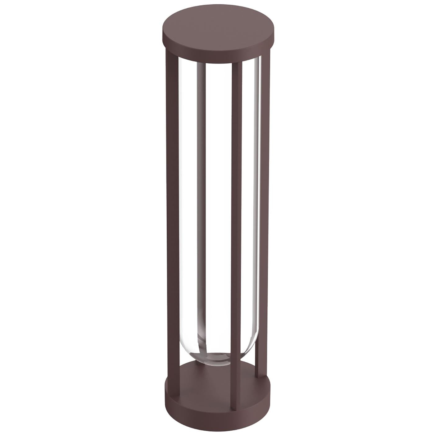 Flos In Vitro 2 sokkellamp LED donkerbruin