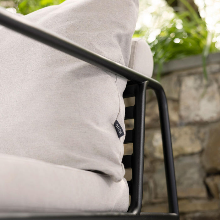 Houe Avon 2-zits loungebank frame wit stof Alpine heritage