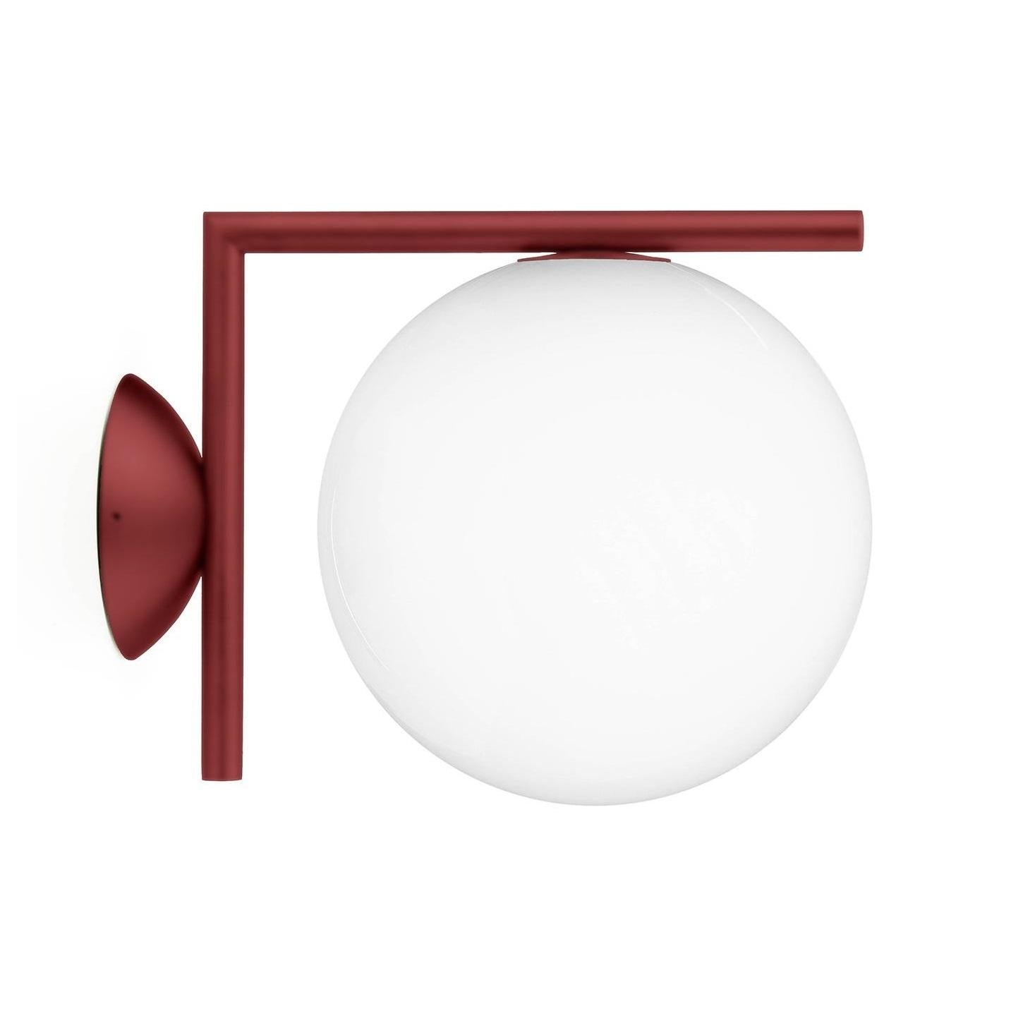 Flos IC Lights C|W1 Outdoor wandlamp bordeaux