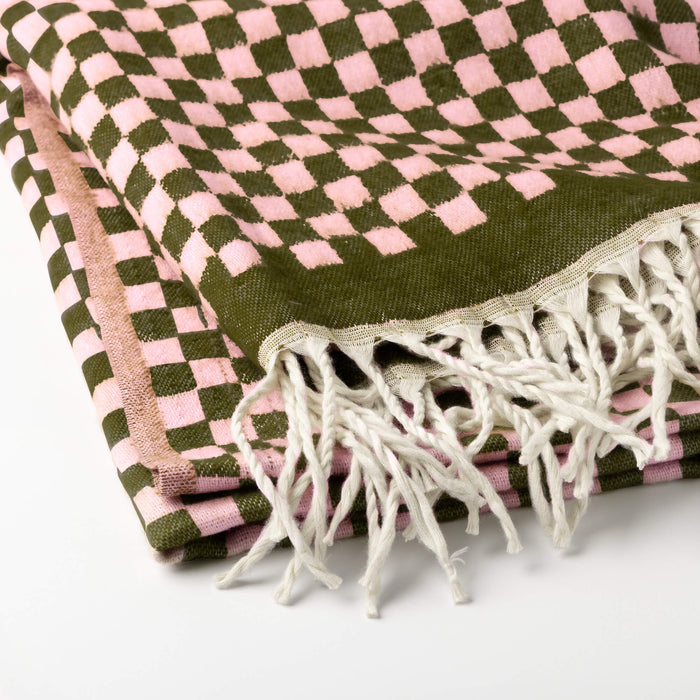 Dutch Decor plaid CRISTAL - 130x170 cm Chintz Rose