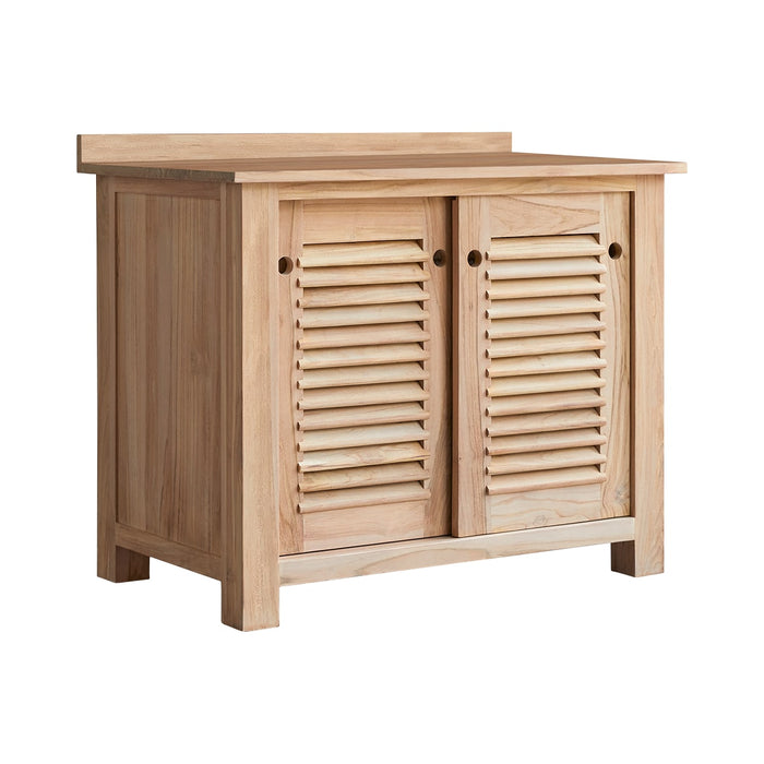 Tikamoon - Coline - Massief teakhouten badmeubel 95 cm