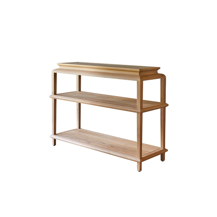 Tikamoon - Consoletafel van massief teakhout Achille 120 cm