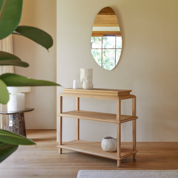 Tikamoon - Consoletafel van massief teakhout Achille 100 cm